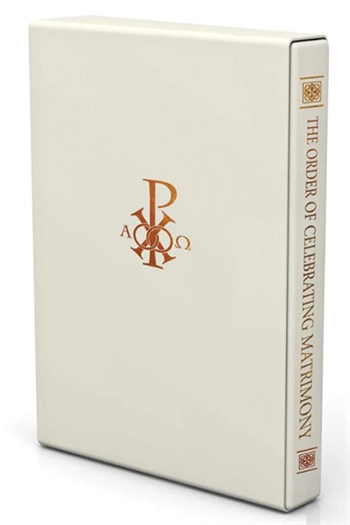 THE ORDER OF CELEBRATING MATRIMONY