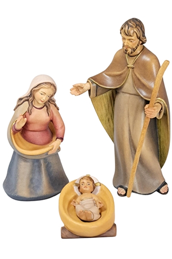 NATIVITY 4PIECES - 17CM