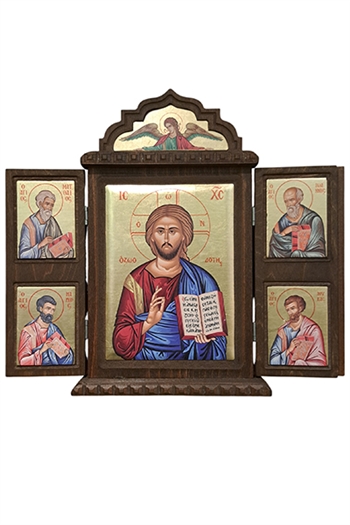 CHRIST TRITTICO + 4 EVANGELISTI