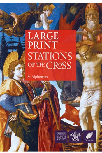 STATION OF THE CROSS - LARGE PRINT